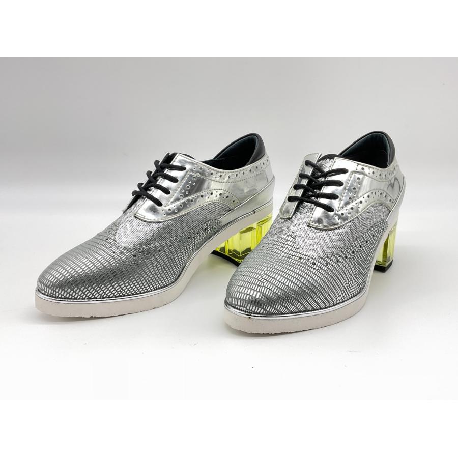 UNITED NUDE クリアヒールレースアップシューズ 未使用 35(22-22.5 