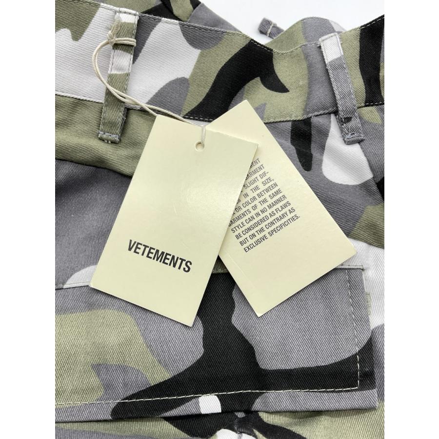 VETEMENTS ベトモン カモフラカーゴパンツ 未使用 XS 迷彩 : トレスト