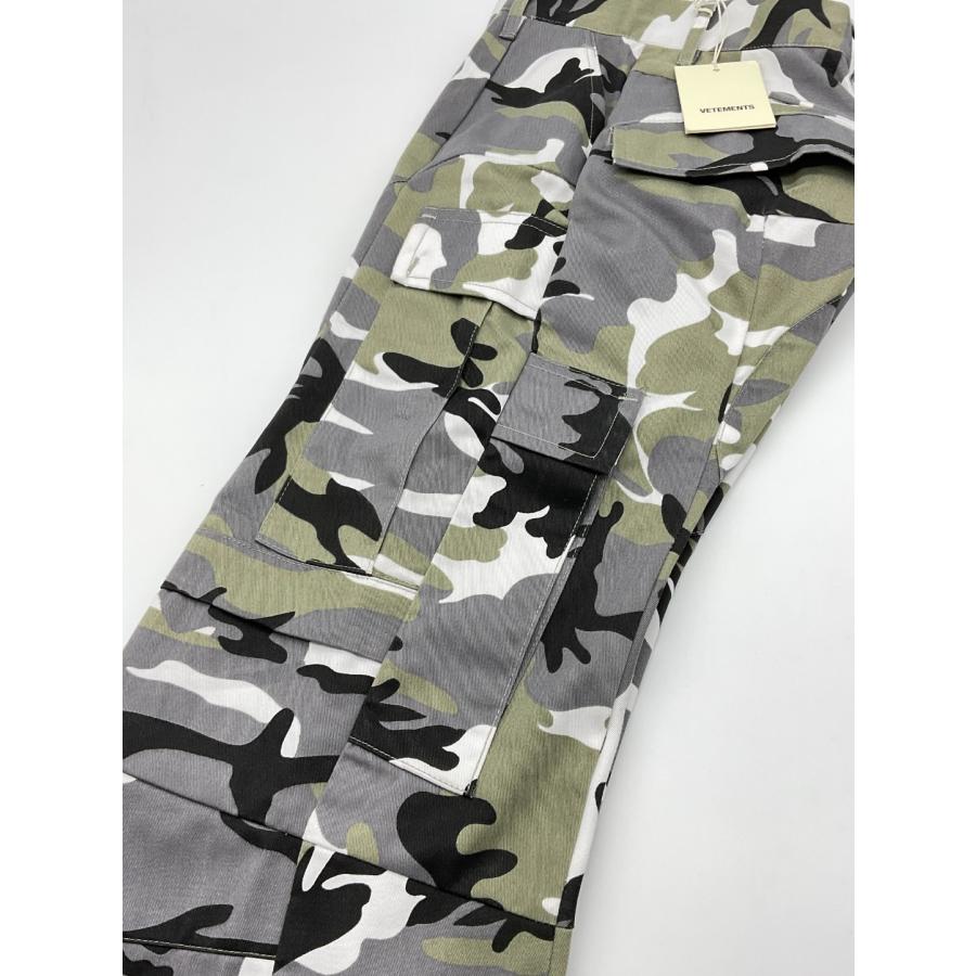 VETEMENTS ベトモン カモフラカーゴパンツ 未使用 XS 迷彩 : トレスト