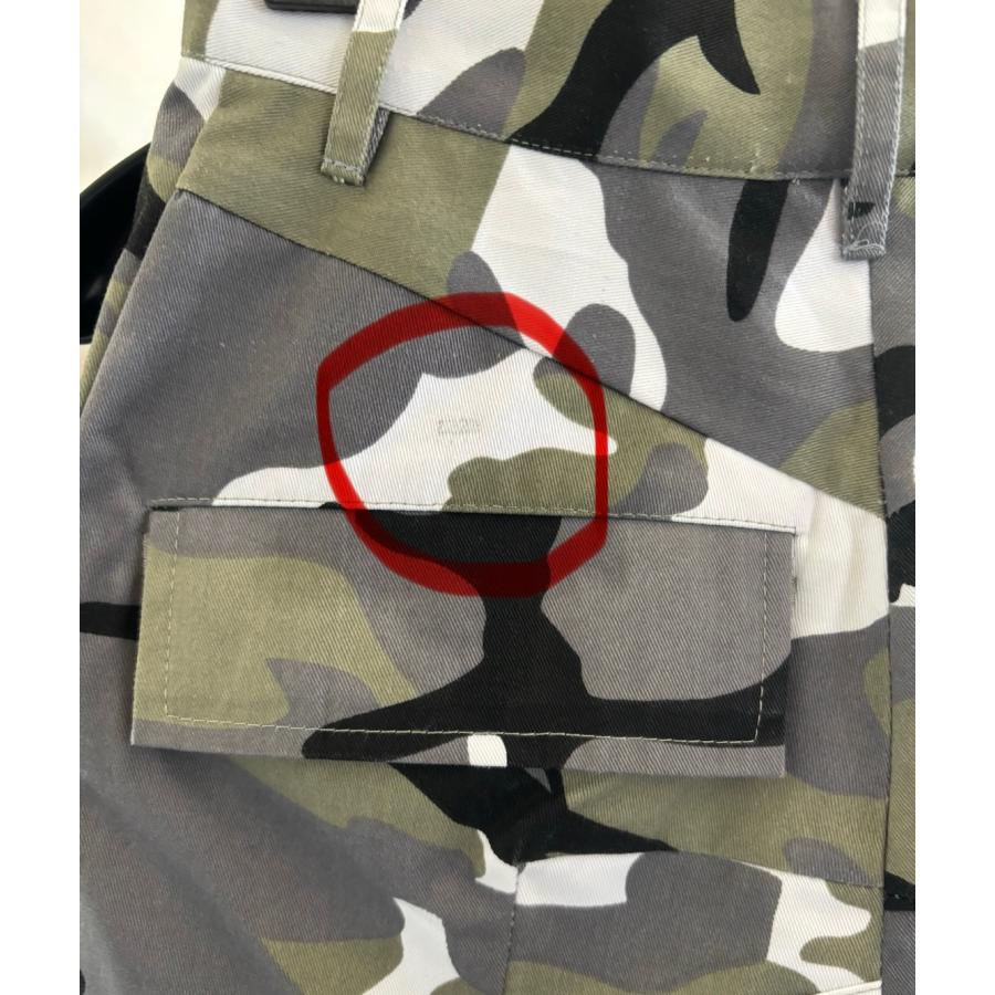 VETEMENTS ベトモン カモフラカーゴパンツ 未使用 XS 迷彩 : トレスト
