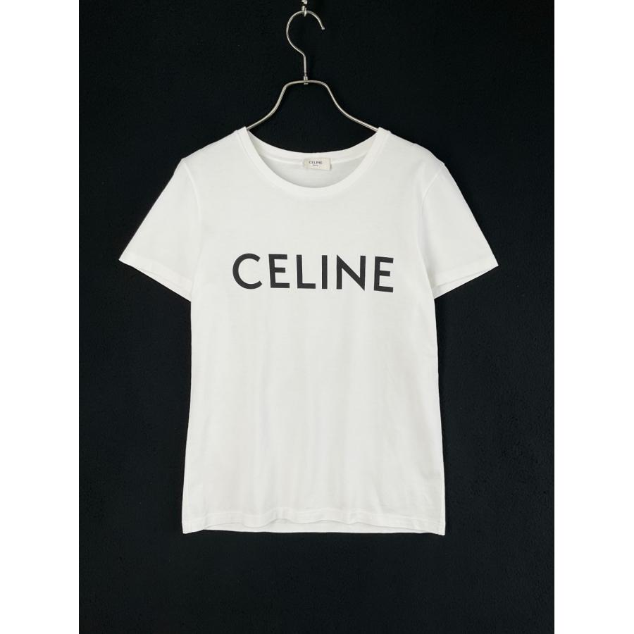 CELINE セリーヌ ロゴTシャツ XS ホワイト : トレスト - 通販 - Yahoo