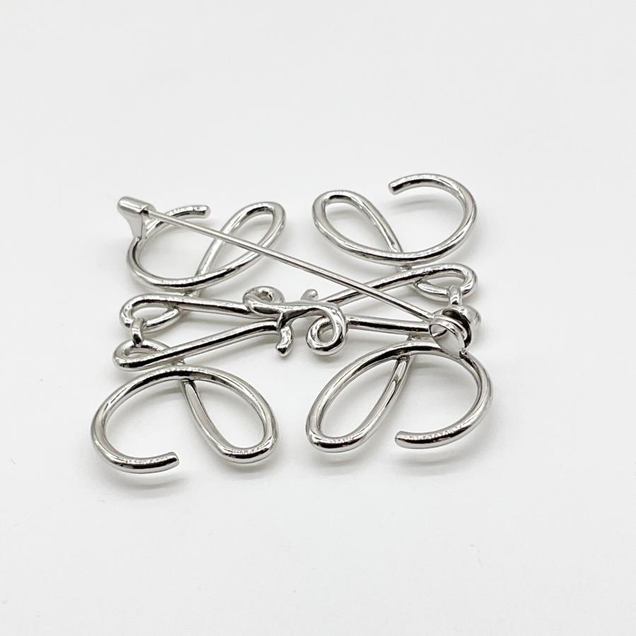 美品　LOEWE ロエベ　アナグラムブローチ　シルバー LOEWE ロエベ アナグラム ブローチ - シルバー : トレスト - 通販