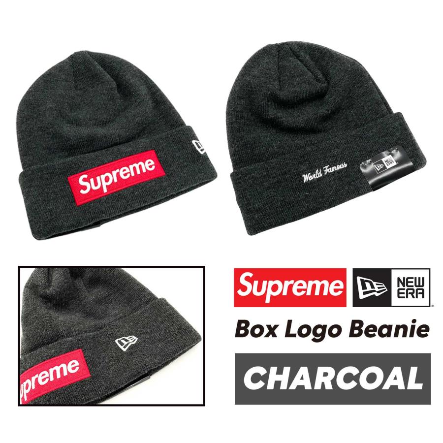Supreme（シュプリーム） ニット帽 ビーニー Boxロゴ Sロゴ NEW ERA