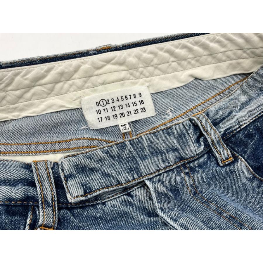 MAISON MARGIELA メゾンマルジェラ 再構築デニムパンツ 38 インディゴ