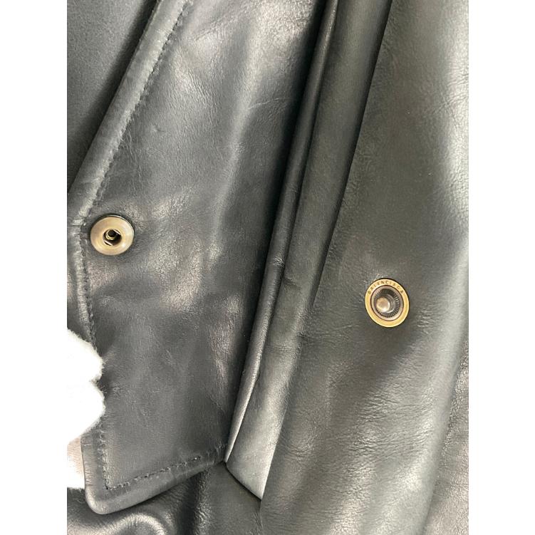 BALENCIAGA バレンシアガ レザーボンバージャケット MA-1 美品 XS