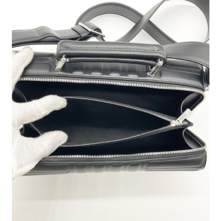 Rimowa リモワ レザークロスボディバッグ ラージ 美品 L ブラック