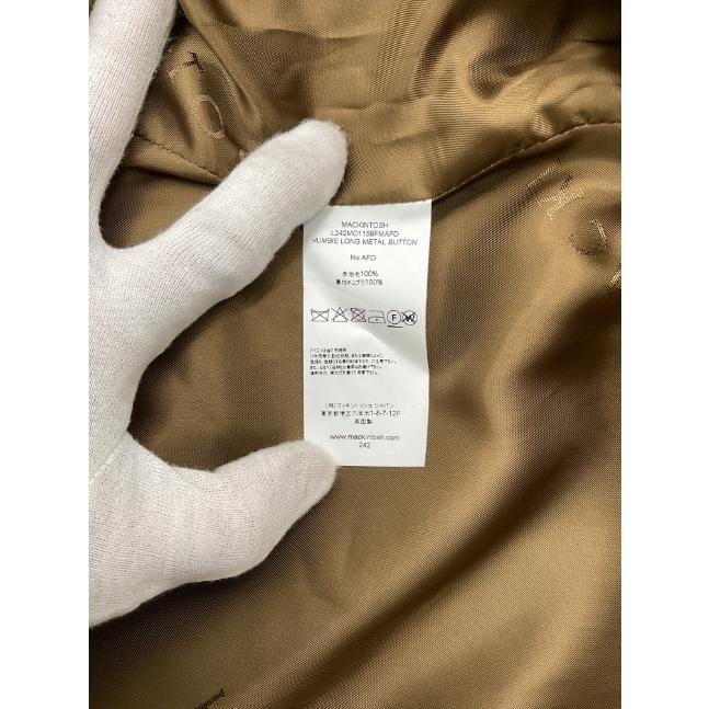 HUMBIE LONG MB✨千鳥格子 MACKINTOSH 千鳥格子チェックロングコート HUMBIE LONG MB 未使用品 8