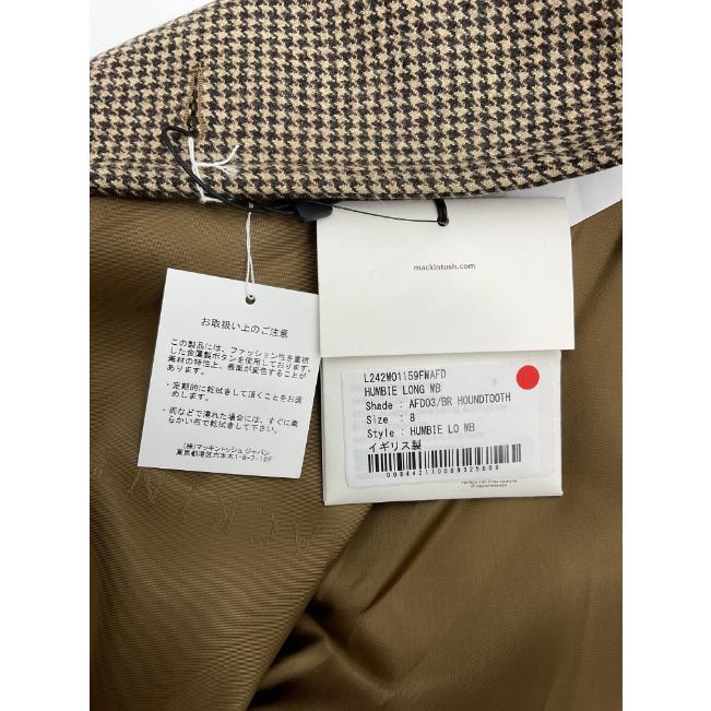 MACKINTOSH 千鳥格子チェックロングコート HUMBIE LONG MB 未使用品 8