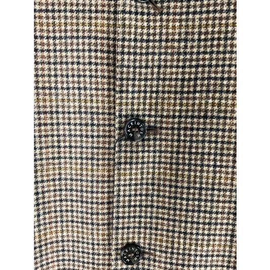 MACKINTOSH 千鳥格子チェックロングコート HUMBIE GTS 未使用品 36