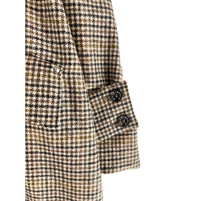 MACKINTOSH 千鳥格子チェックロングコート HUMBIE GTS 未使用品 36