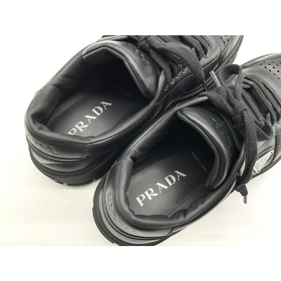 PRADA Triangle Logo Leather sneaker トライアングルロゴレザー