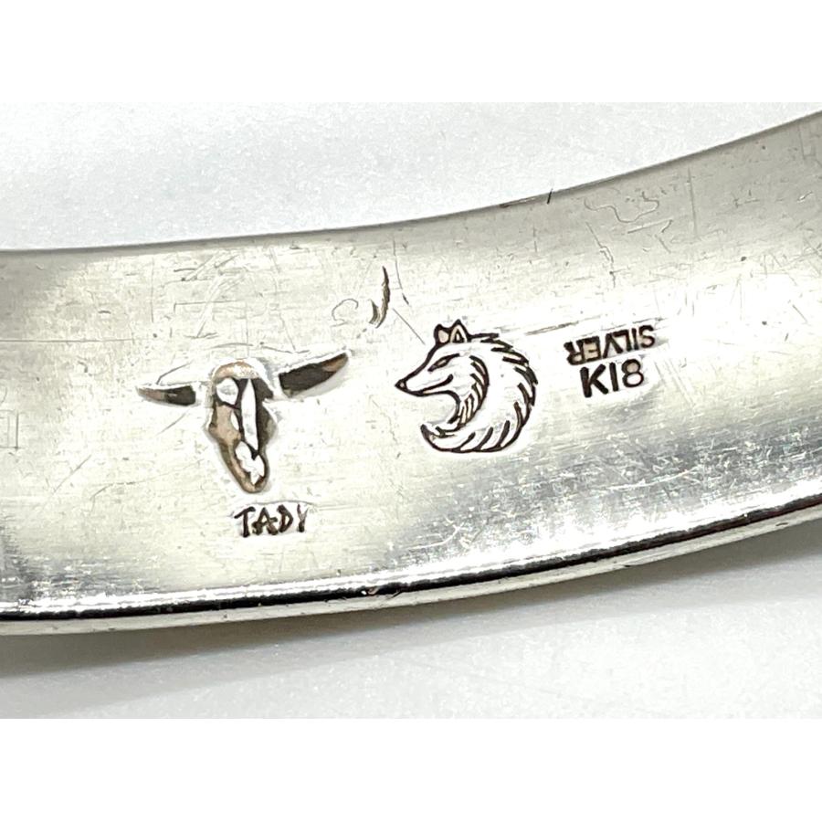 TADY & KING タディアンドキング 平打ちバングル GPロングホーン