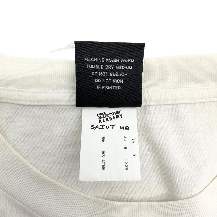 SAINT Mxxxxxx セントマイケル 22AW SA SS TEE OREO M ホワイト