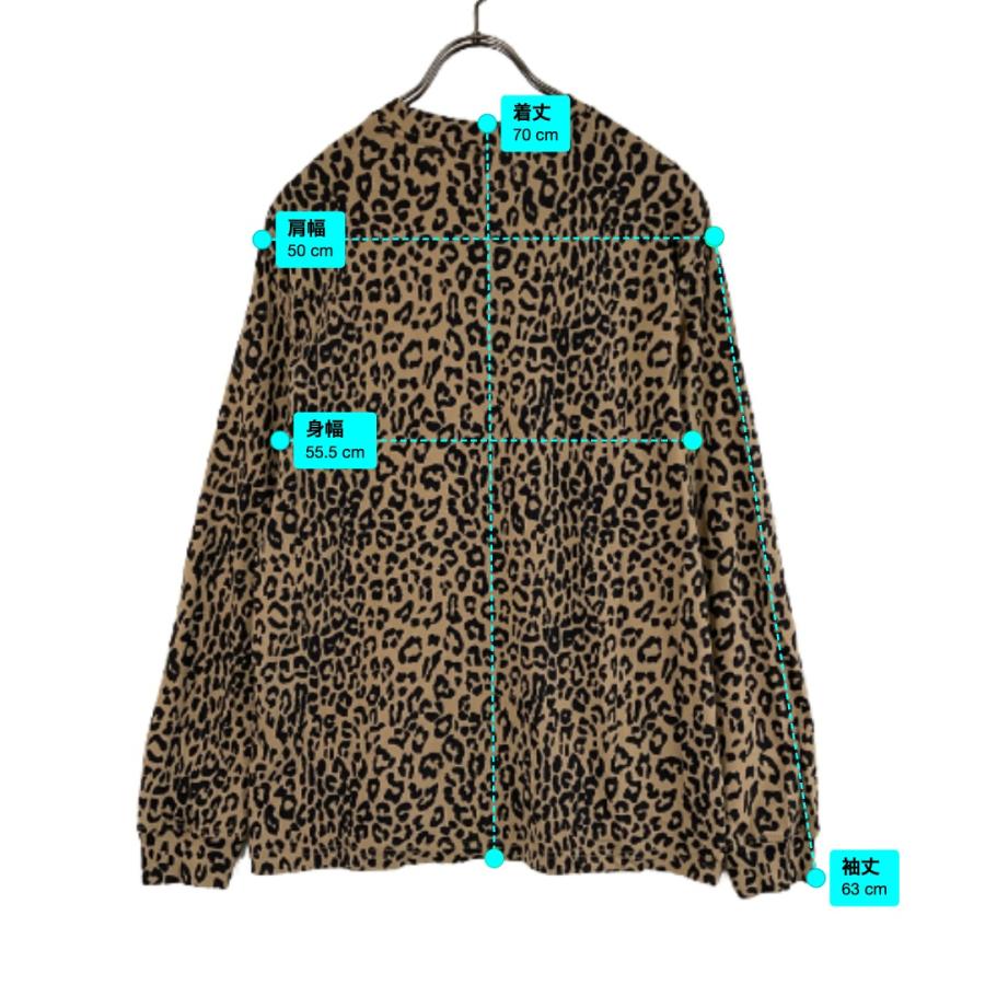 Supreme ヒョウ柄 長袖カットソー Supreme シュプリーム スモールボックスロゴレオパードロングスリーブ