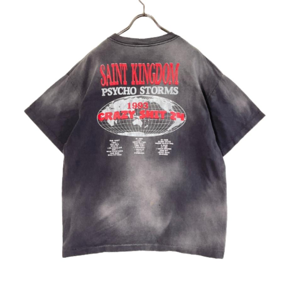 SAINT Mxxxxxx セントマイケル 24SS キングダムプリントTシャツ LM SS
