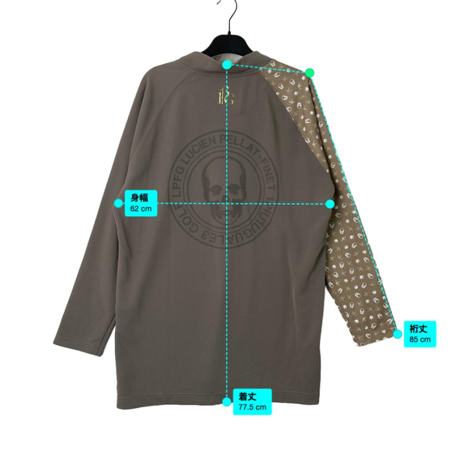 新品】 1PIU1UGUALE3 GOLF ウノピゥウノ RAGLAN L/S MOCK NECK BACK