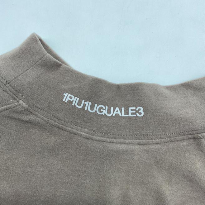 新品】 1PIU1UGUALE3 GOLF ウノピゥウノ RAGLAN L/S UV モックネック