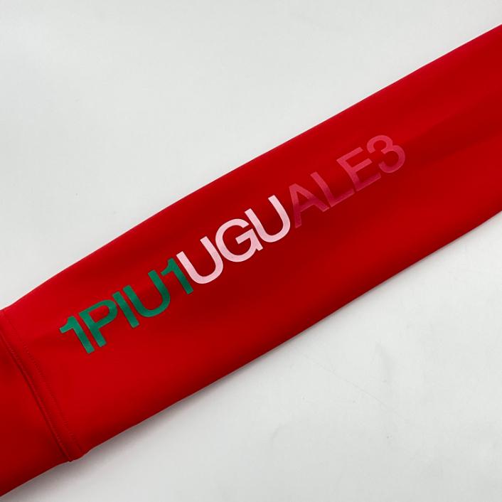 新品】 1PIU1UGUALE3 GOLF ウノピゥウノ マルチカラー ポロシャツ