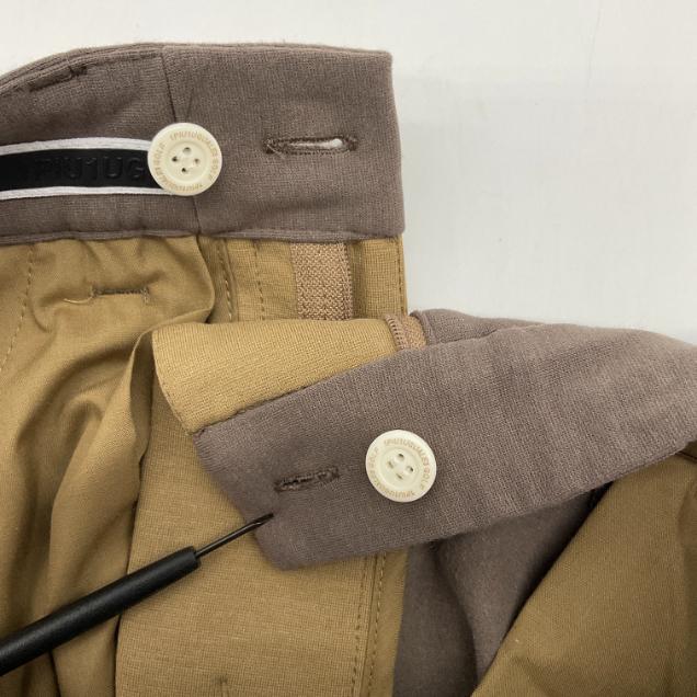 1PIU1UGUALE3 GOLF パンツ ブラウン系 Ⅲ 新品】 1PIU1UGUALE3 GOLF ウノピゥウノ × ペラフィネ REGULAR LONG