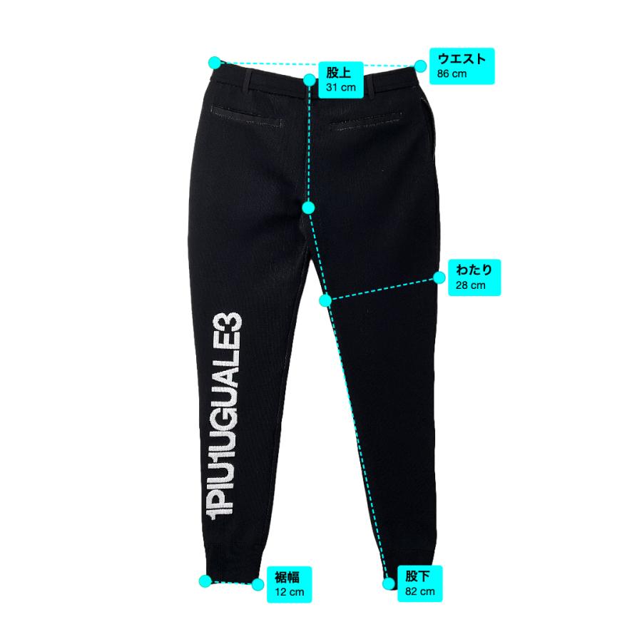 新品】 1PIU1UGUALE3 GOLF ウノピゥウノ RIB PANTS リブパンツ