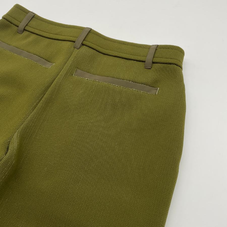 新品】 1PIU1UGUALE3 GOLF ウノピゥウノ RIB PANTS リブパンツ カーキ