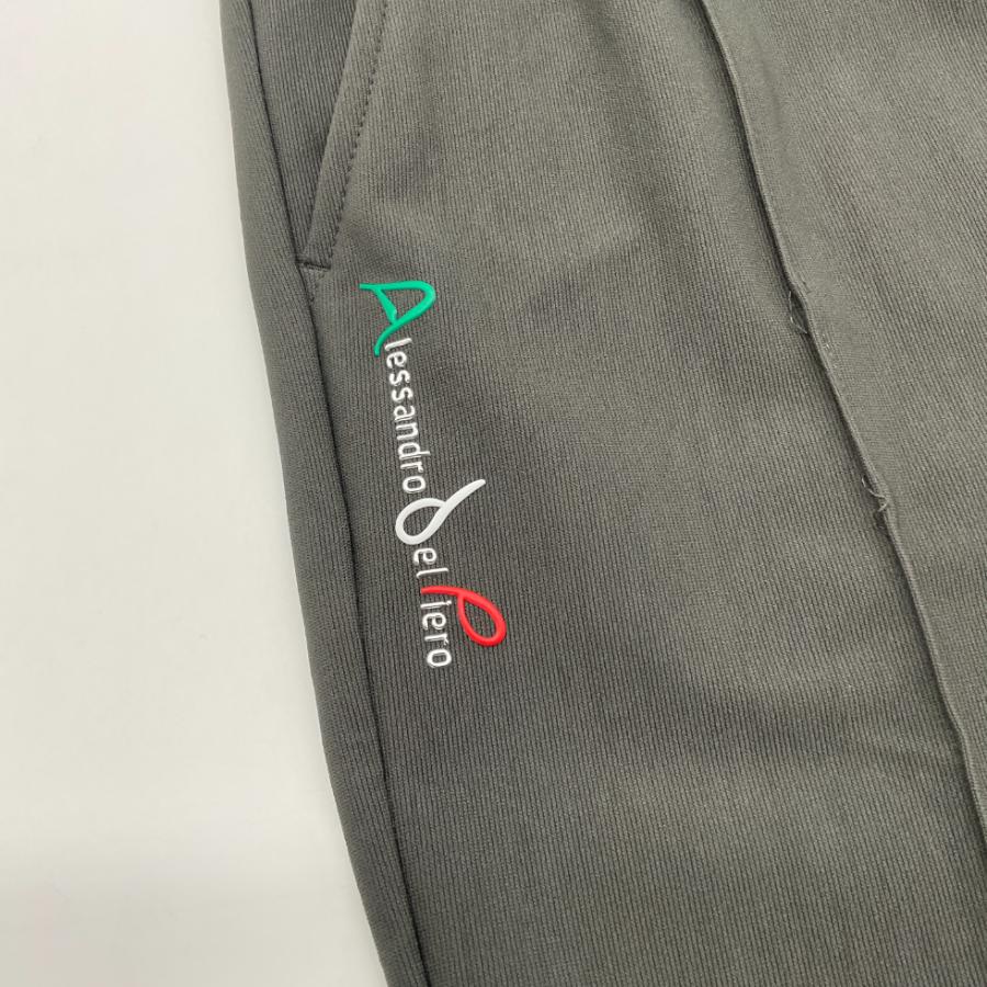 ★新品/定価5.5万★ 1PIU1UGUALE3 ADP パンツ 5 グレー 新品】 1PIU1UGUALE3 GOLF ウノピゥウノ × デルピエロ ADP ZIP
