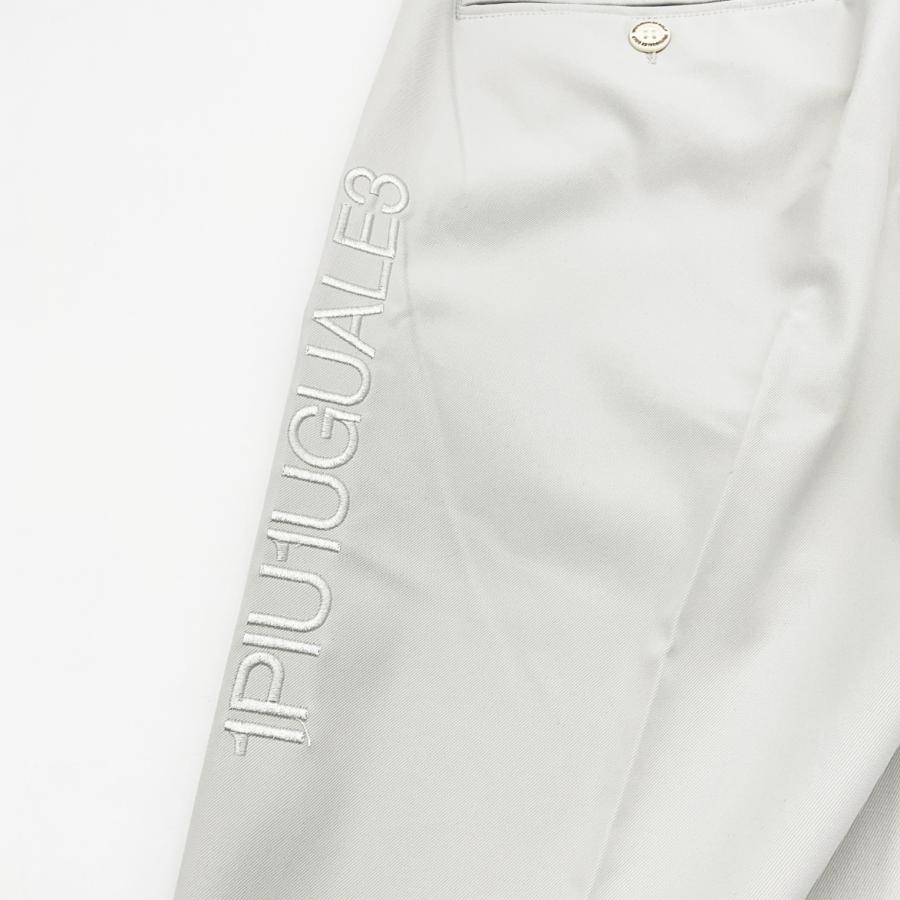 1PIU1UGUALE3 GOLF SLIM PANTS サイドロゴ刺繍スリムパンツ 新品 3