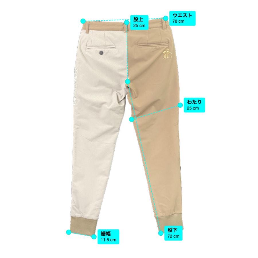 新品】 1PIU1UGUALE3 GOLF ウノピゥウノ RIB PANTS バ ジョガーパンツ