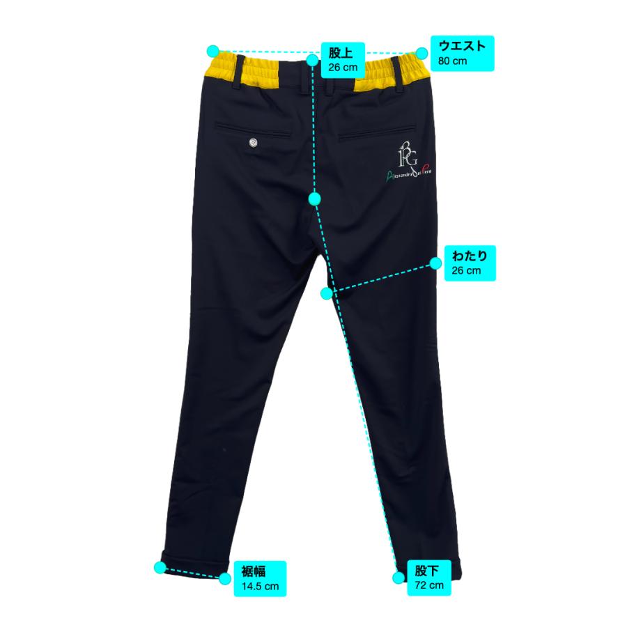 1PIU1UGUALE3 GOLF ×アレッサンドロデルピエロ ADP PLAYABLE SLACKS