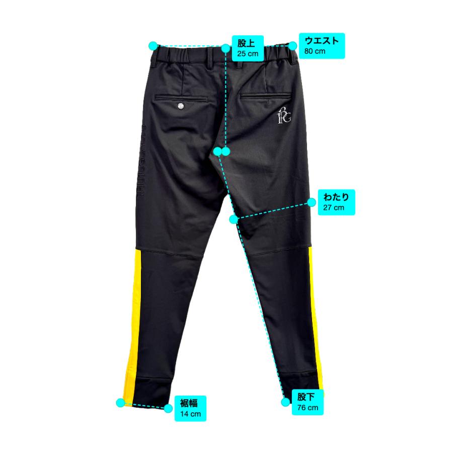 1PIU1UGUALE3 GOLF ×アレッサンドロデルピエロ ADP ZIP SLACKS ジップ