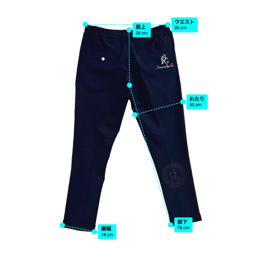 新品】 1PIU1UGUALE3 GOLF ウノピゥウノ × デルピエロ ADP LONG PANTS