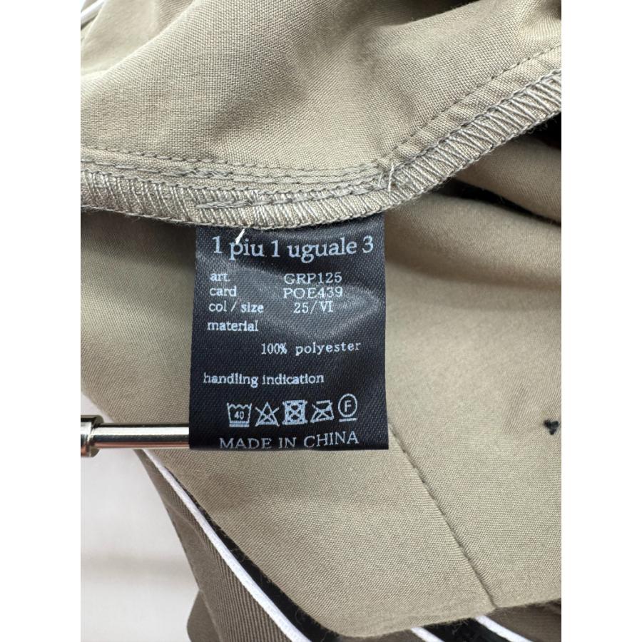 1PIU1UGUALE3 GOLF CREASE PANTS クリースパンツ 新品 6 ベージュ