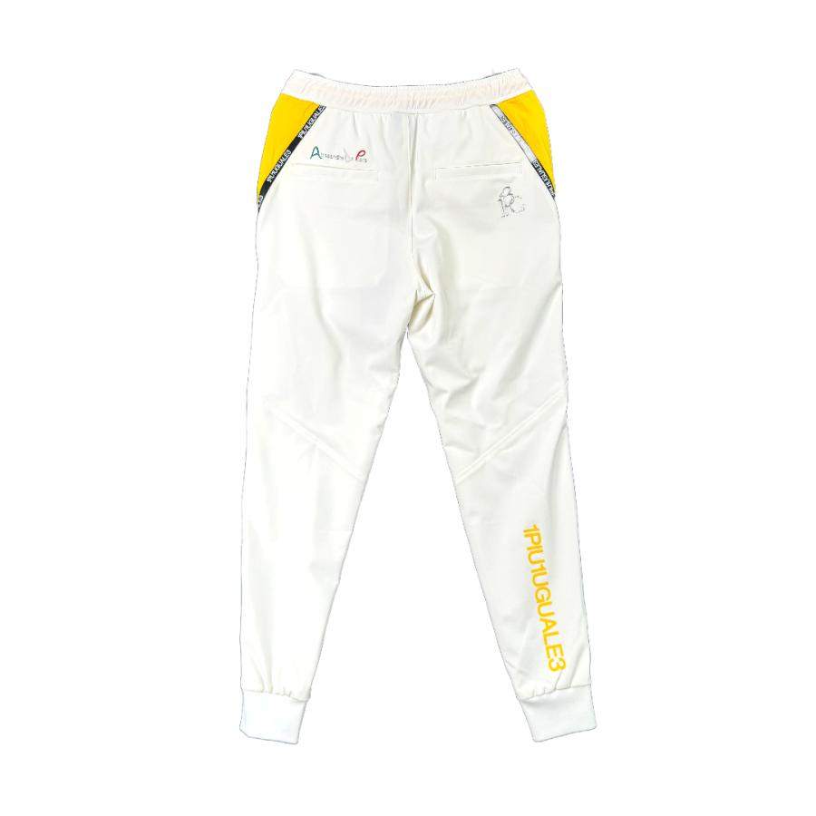 1piu1uguale3 golf サイドロゴ ジョガーパンツ サイズ Ⅳ 新品】 1PIU1UGUALE3 GOLF ウノピゥウノ × デルピエロ サイド ジョガー