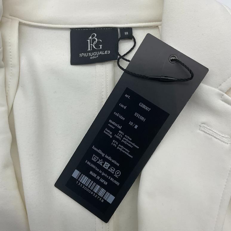 1PIU1UGUALE3 GOLF × アレッサンドロデルピエロ ADP PLAYABLE JACKET