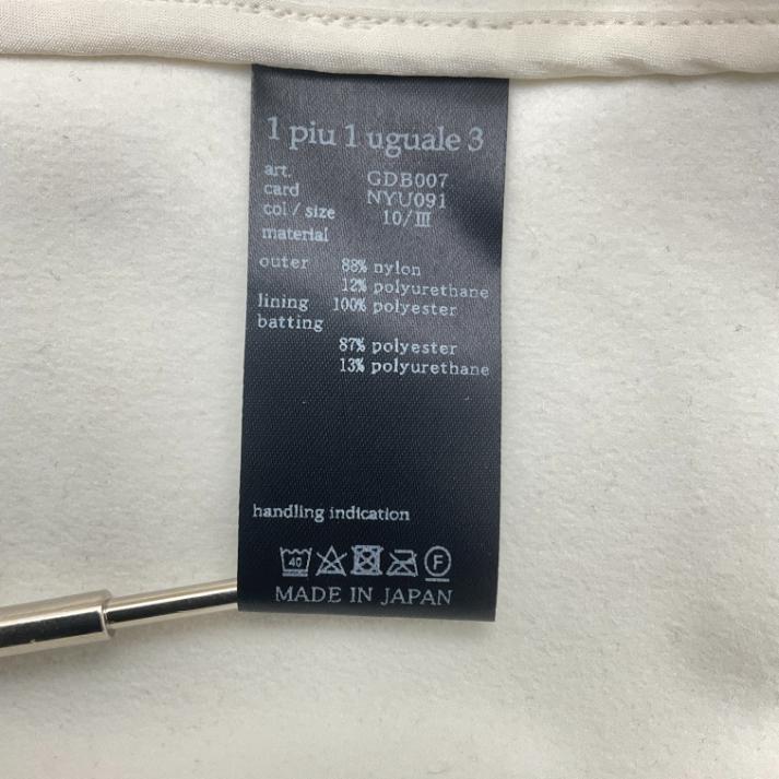 1PIU1UGUALE3 GOLF × アレッサンドロデルピエロ ADP PLAYABLE JACKET
