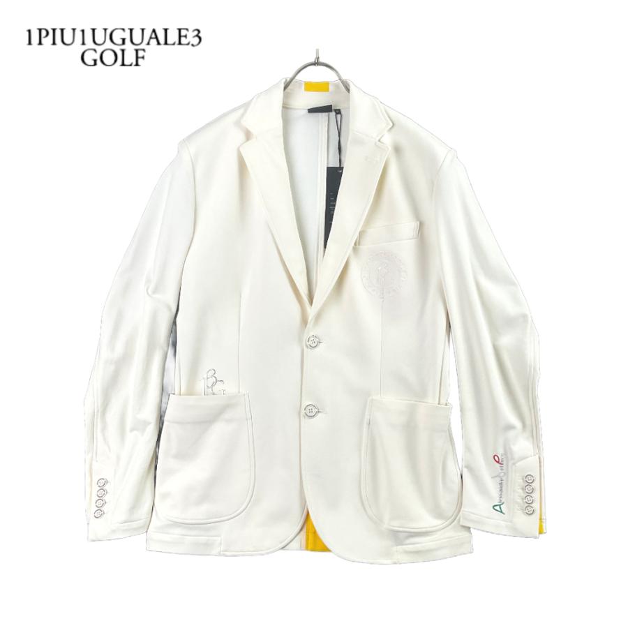 【新品未使用】定価49500円1PIU1UGUALE3GOLF デルピエロコラボ 1PIU1UGUALE3 GOLF × アレッサンドロデルピエロ ADP PLAYABLE JACKET