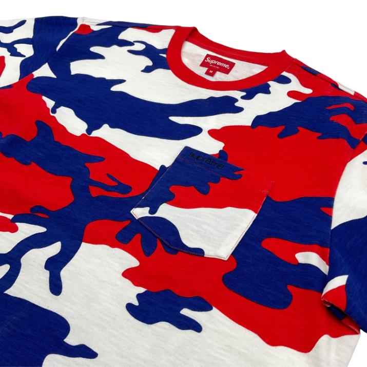 Supreme シュプリーム S／S Pocket Tee 22SS カモフラ ポケット T