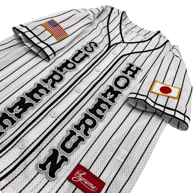 Supreme シュプリーム Homerun Baseball Jersey25SS ホームラン ベース