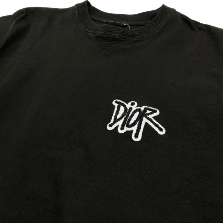 Dior stussy コラボ　Tシャツ DIOR ディオール x SHAWN STUSSY コラボTシャツ M ブラック : トレスト