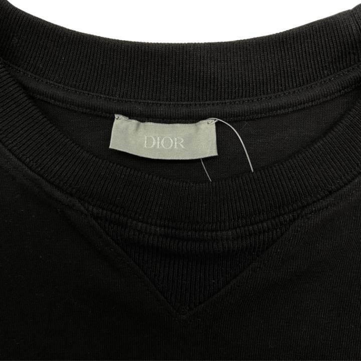 DIOR ディオール x SHAWN STUSSY コラボTシャツ M ブラック : トレスト