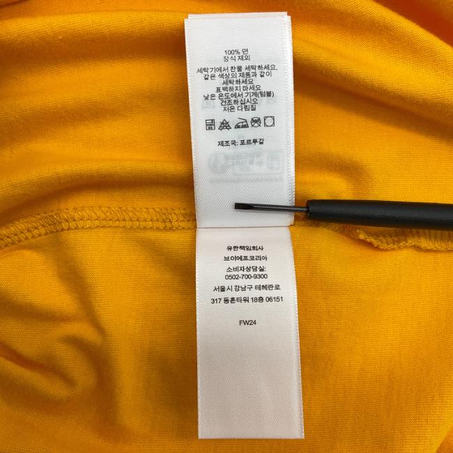 SUPREME シュプリーム x DICKIES 24FW Raglan L/S Top Gold カットソー