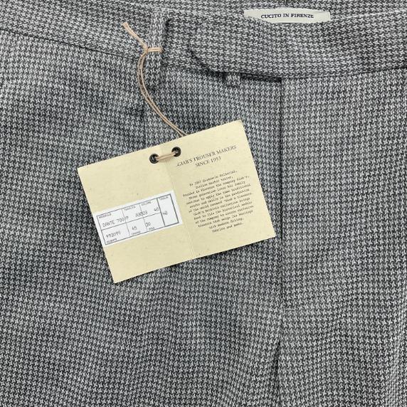 giab's ARCHIVIO ジャブスアルキビオ 25SS 1タックハウンドトゥース