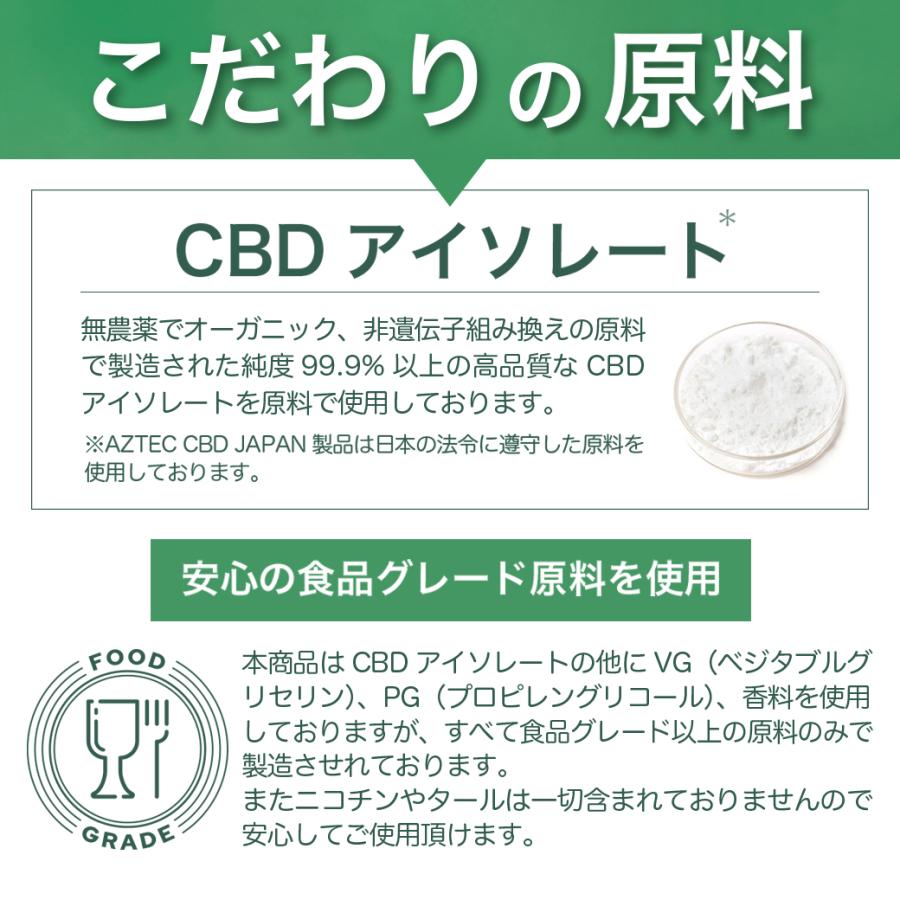 新基準対応】CBD シーシャ AZTEC アステカ 使い捨て 25% CBDリキッド 