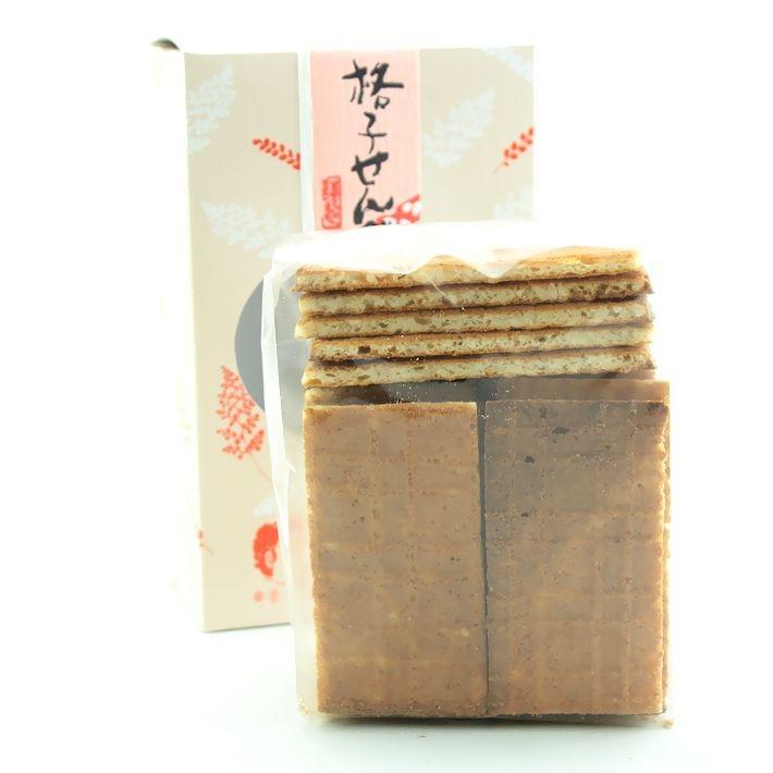 格子せんべい ２０枚入 （のし・ラッピング対応）神戸土産 焼菓子 和菓子 亀の井亀井堂本家 せんべい 煎餅 ギフト プレゼント 常温 お茶菓子 敬老の日 |  | 04