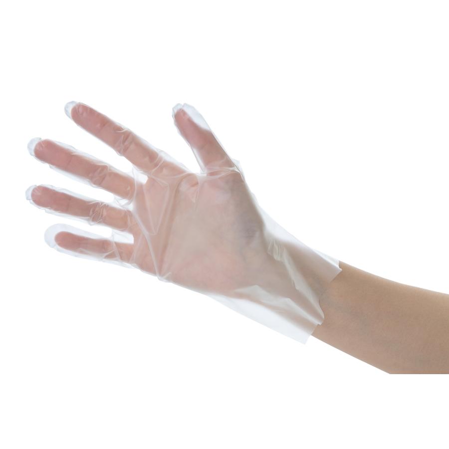 ［PROWORK］ノビタッチライト 100枚入り　ポリエチレン手袋　食品衛生法適合品　内エンボス　 |  | 01