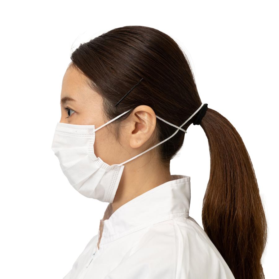 中部物産貿易  プロワーク  サージカルソフィットネオ  オーバーヘッドタイプ　SSN-01B  50枚入り  3層  使い捨てマスク　丸ゴム  不織布 |  | 01