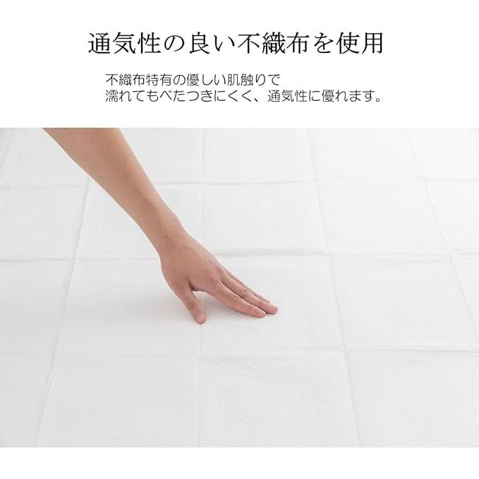 プロワーク　吸水・防水シーツ 　40枚入り／袋　120×90cm　品番:KBS-120-90   介護用　使いきり　防水シーツ　大判サイズ　大容量 |  | 03