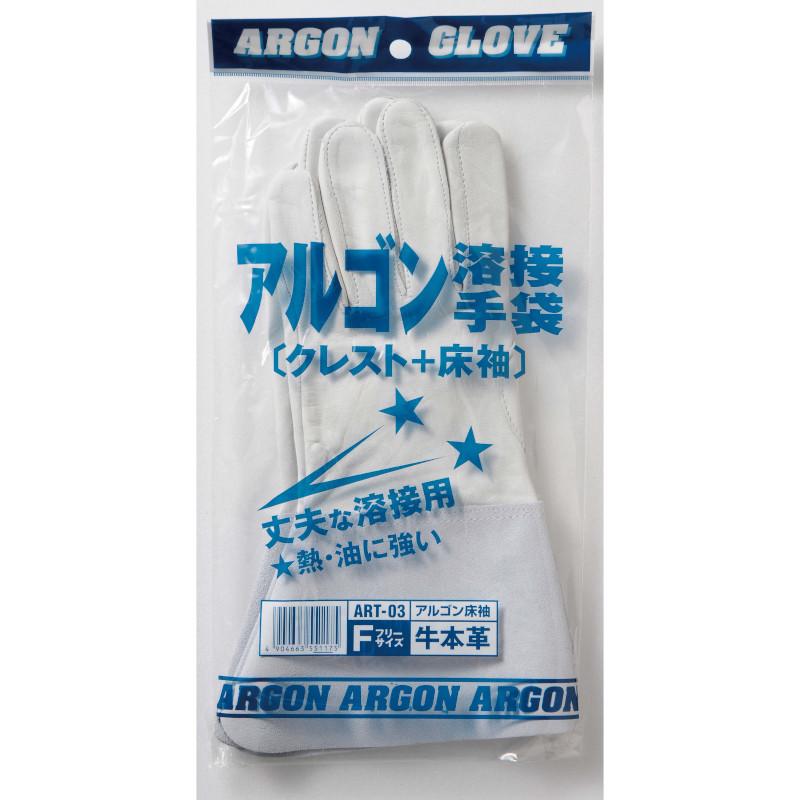 中部物産貿易 ホーケングローブ アルゴン溶接手袋 ART-03 牛表革 牛床革 コンビ手袋 TIG |  | 01