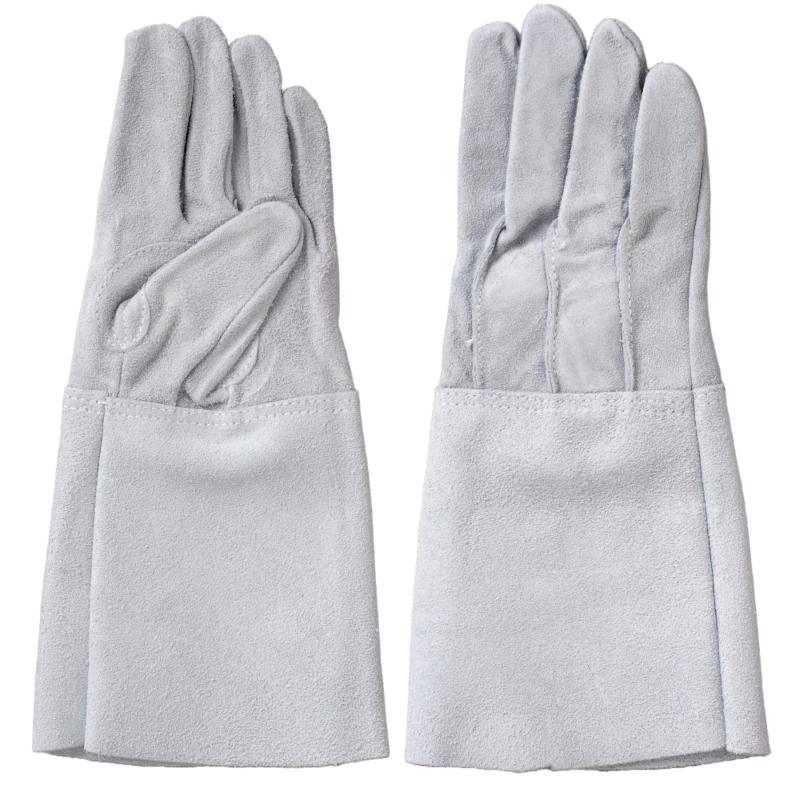 中部物産貿易 ホーケングローブ 溶接用革手袋 ヨーテ#50JJ 5本指甲外縫い 溶接 溶断 ロング | 