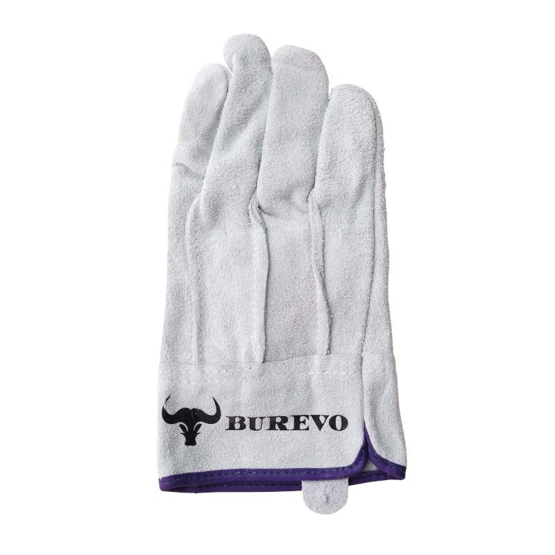 ホーケン　牛床革背縫い　綿インナー　BUREVO  SR-001  指股あて付き　カワテ　軽防寒　吸汗 |  | 01